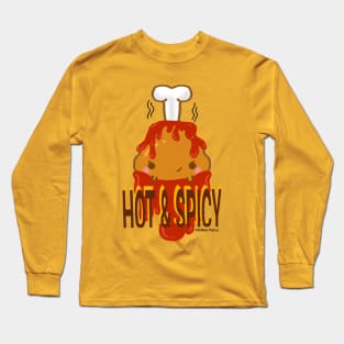 Hot & Spicy Chimkin wing Long Sleeve T-Shirt